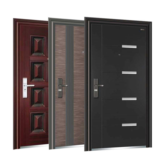 Factory Exterior Security Steel Doors House Front Door Designs Modern Steel Entrance Door