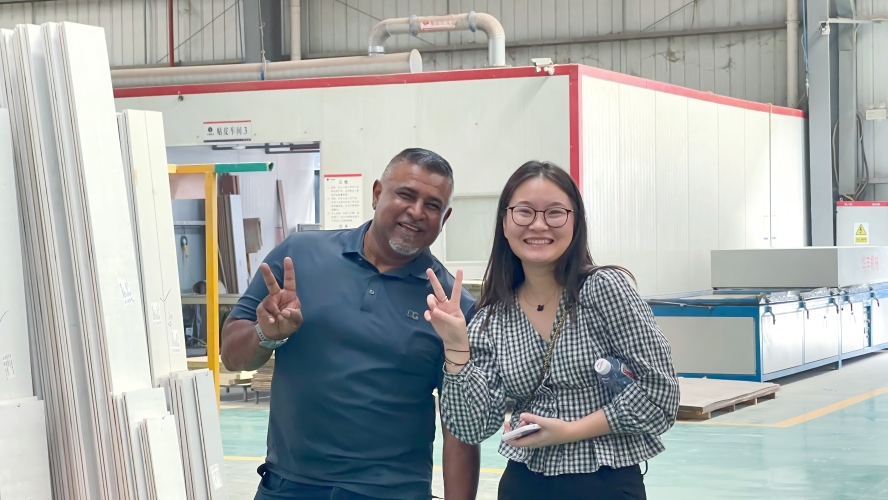 Customer visit